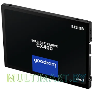 SSD диск GOODRAM CX400 gen.2 512GB (SSDPR-CX400-512-G2) картинка 2